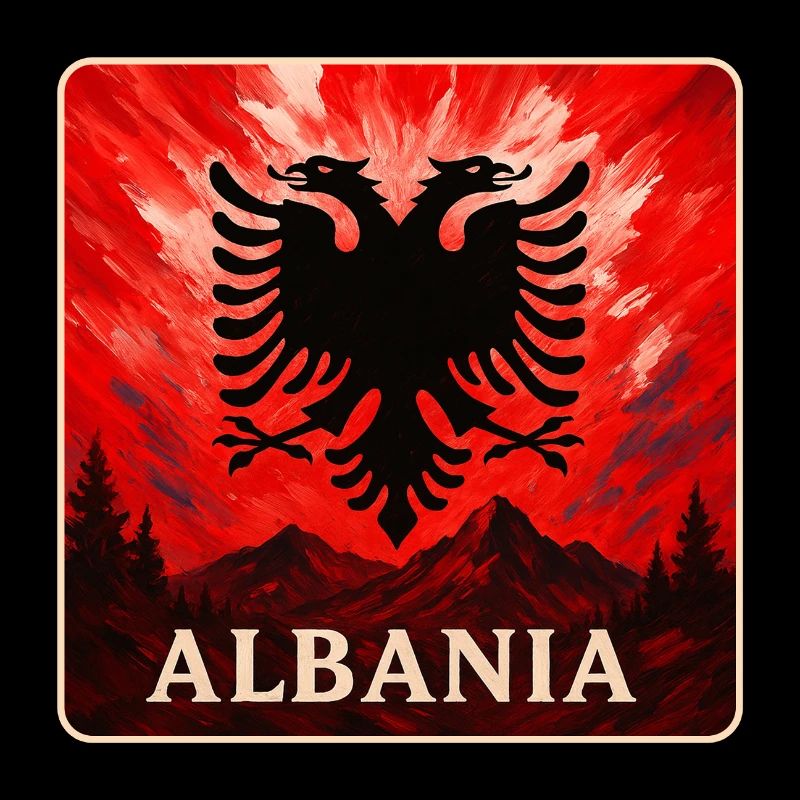 Albania Double Eagle Design