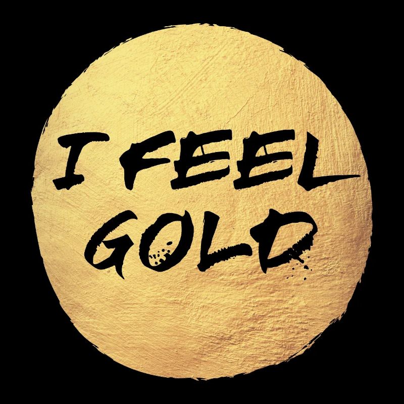 Gold Yoga Circle Sun Feeling Exclusive Meditation