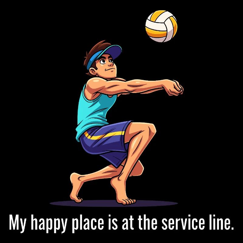 Beach volleyball lovers