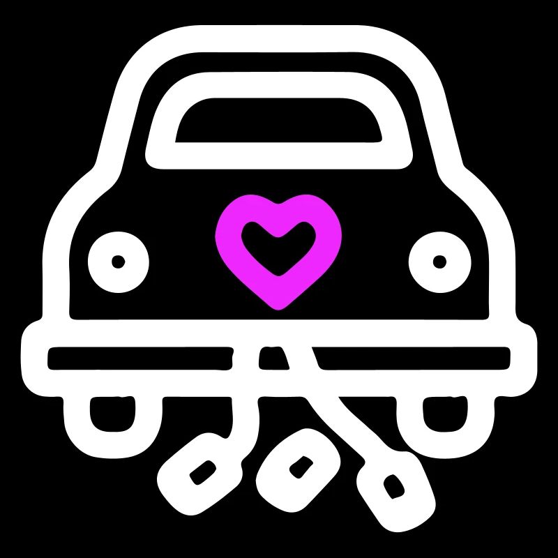 Wedding Car Wedding Symbol In Love