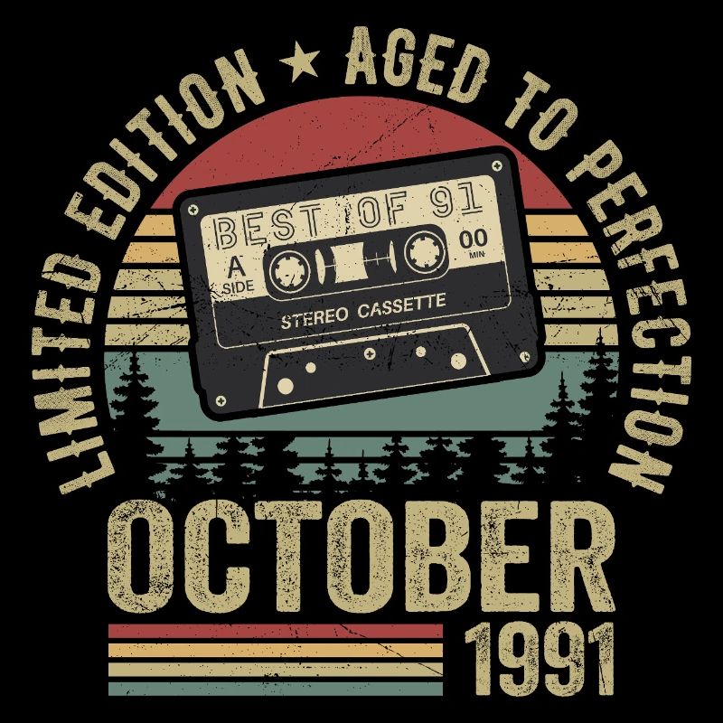 Oldtimer Oktober 1991 Geburtstag Geschenk Oktober