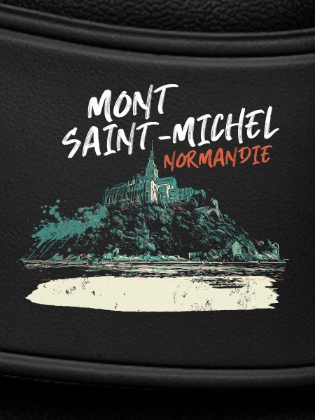 Stylized Mont Saint-Michel