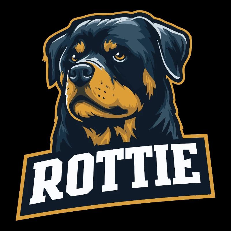 Rottie – Strong Rottweiler Portrait