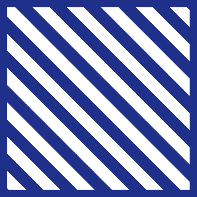 Diagonal Stripe Mono Pattern