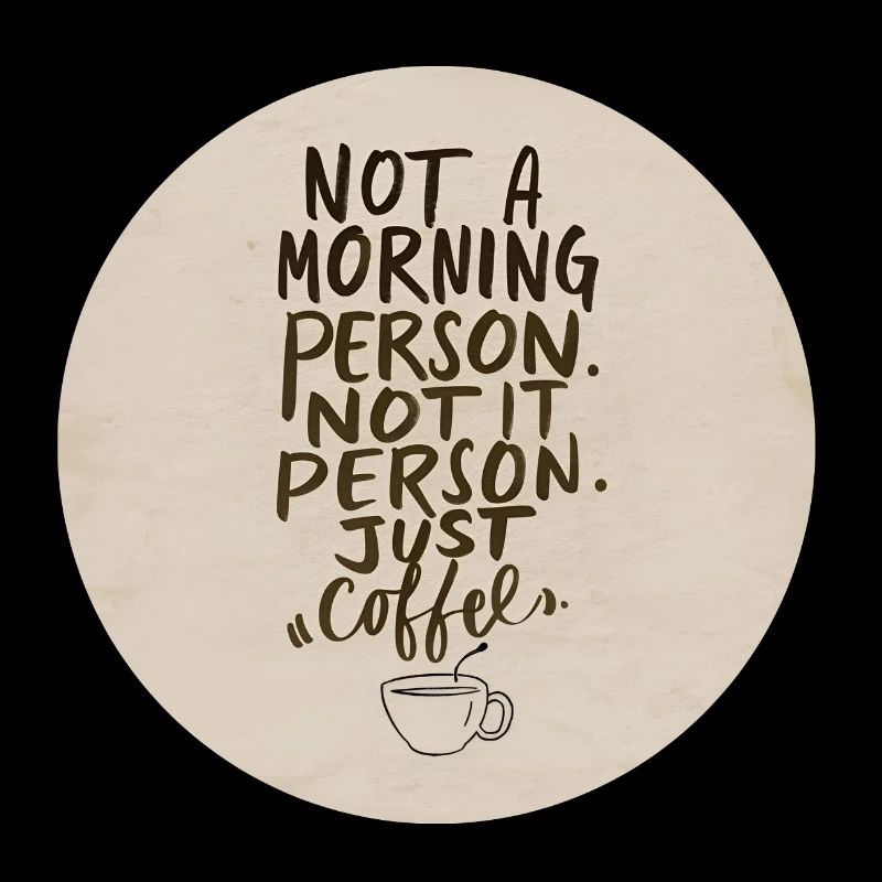 Non mattina, solo caffè