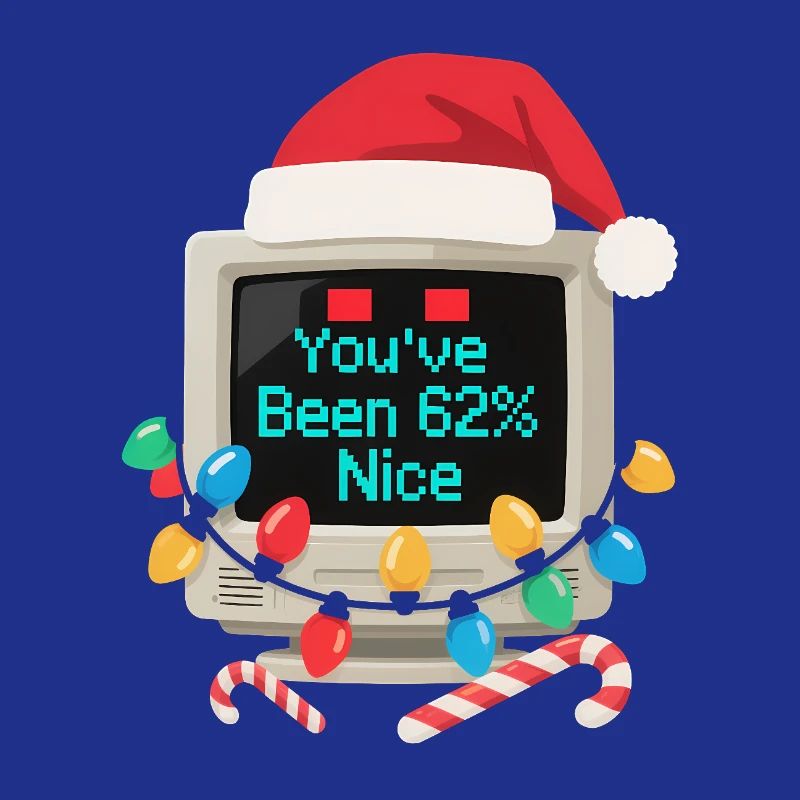 Computer Christmas AI Sarcastic Tech Gift