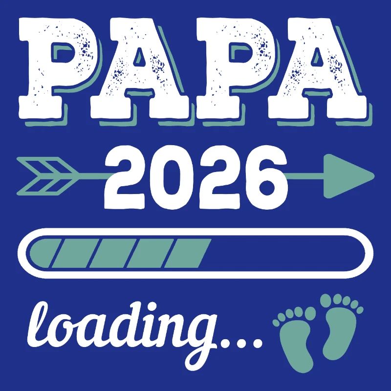 Dad 2026 Loading Father-to-be Gift Idea