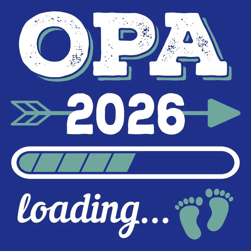 Opa 2026 Loading Werdender Großater Geschenkidee