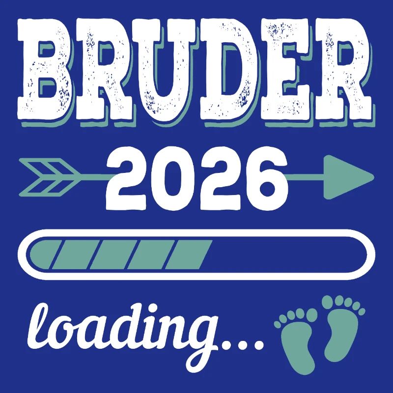 Bruder 2026 Loading Werdende Geschwister Geschenk