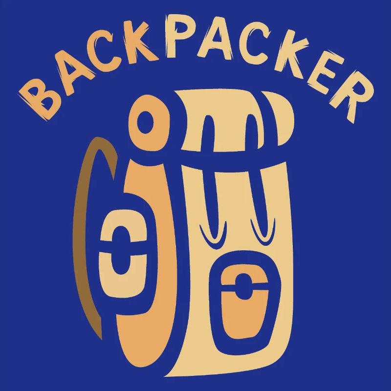 Backpacker Comic Rucksack Design