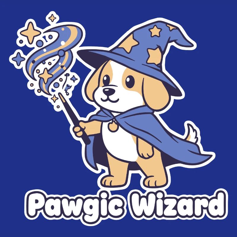 Pawagic Wizard Magic Dog