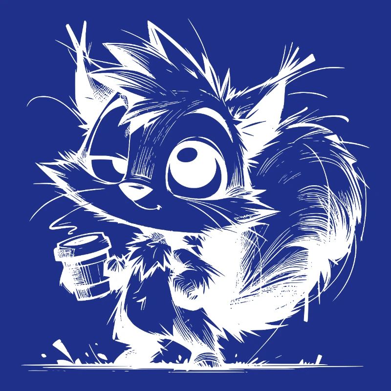 Eichhörnchen noch ein Kaffee? Immer her damit