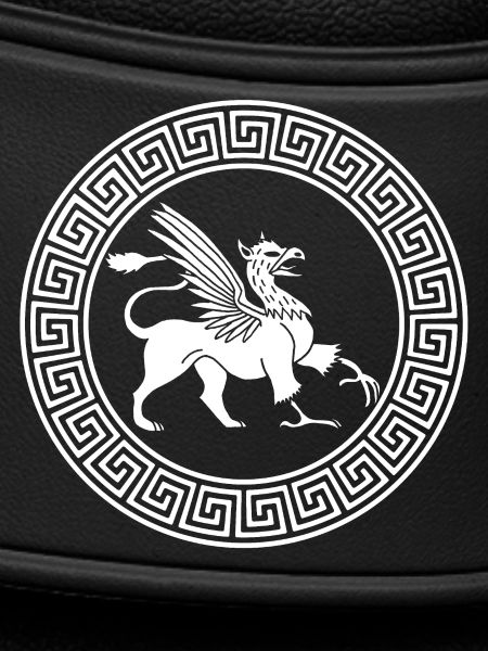 Ancient White Griffin Symbol