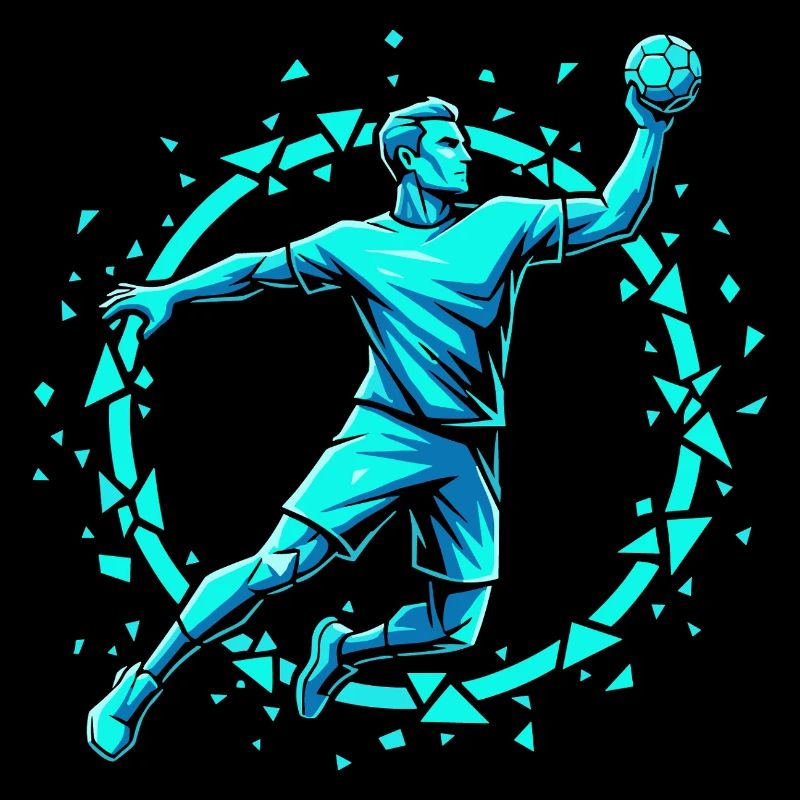 Handball Leidenschaft Hitze Training Geschenk