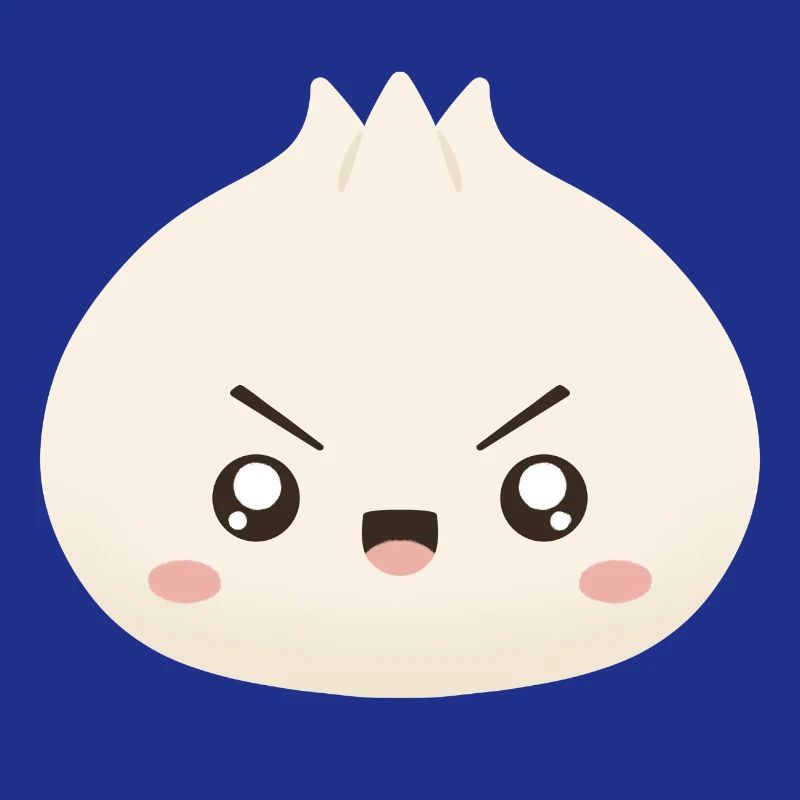 Grumpy Dumpling – süßes Maskottchen