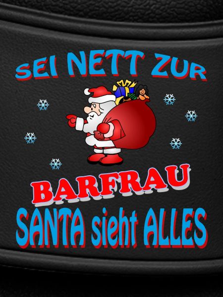 SANTA BARMAID