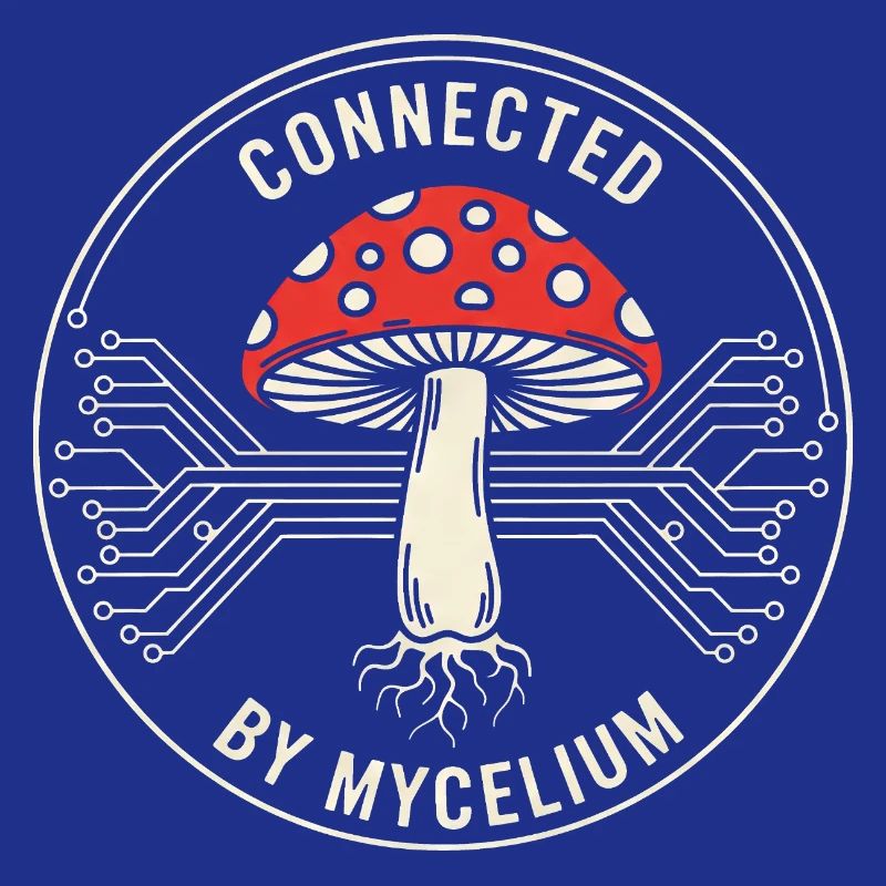 Mycelium Toadstool Network Biology Technology Nature