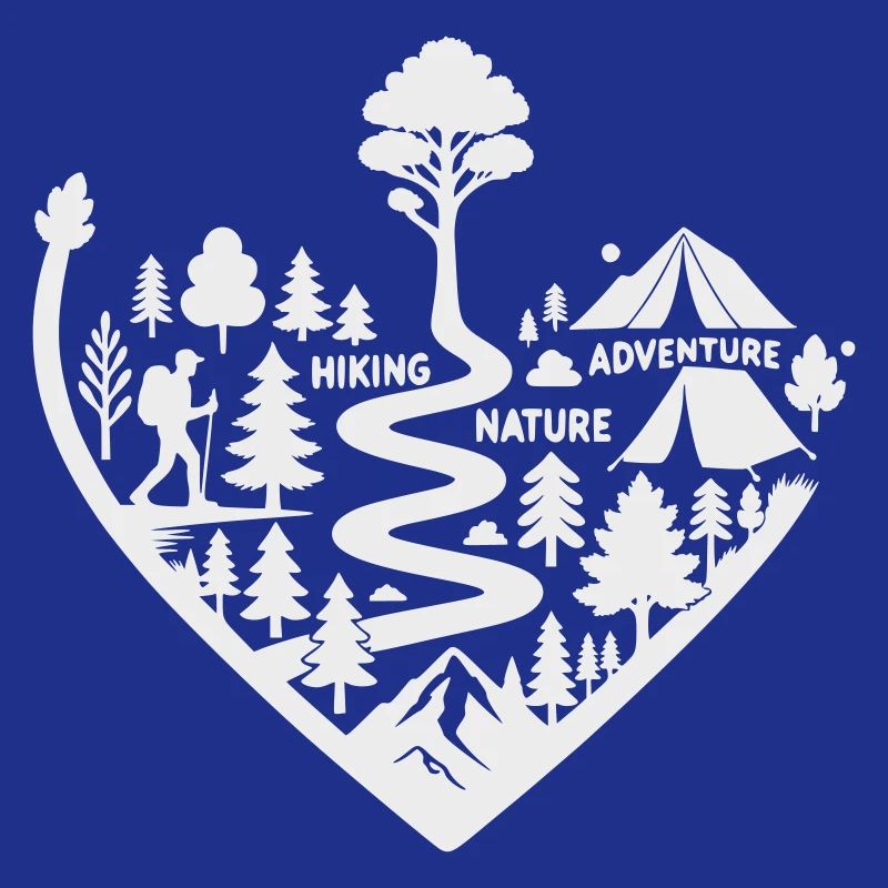Sentier de randonnée nature d’aventure