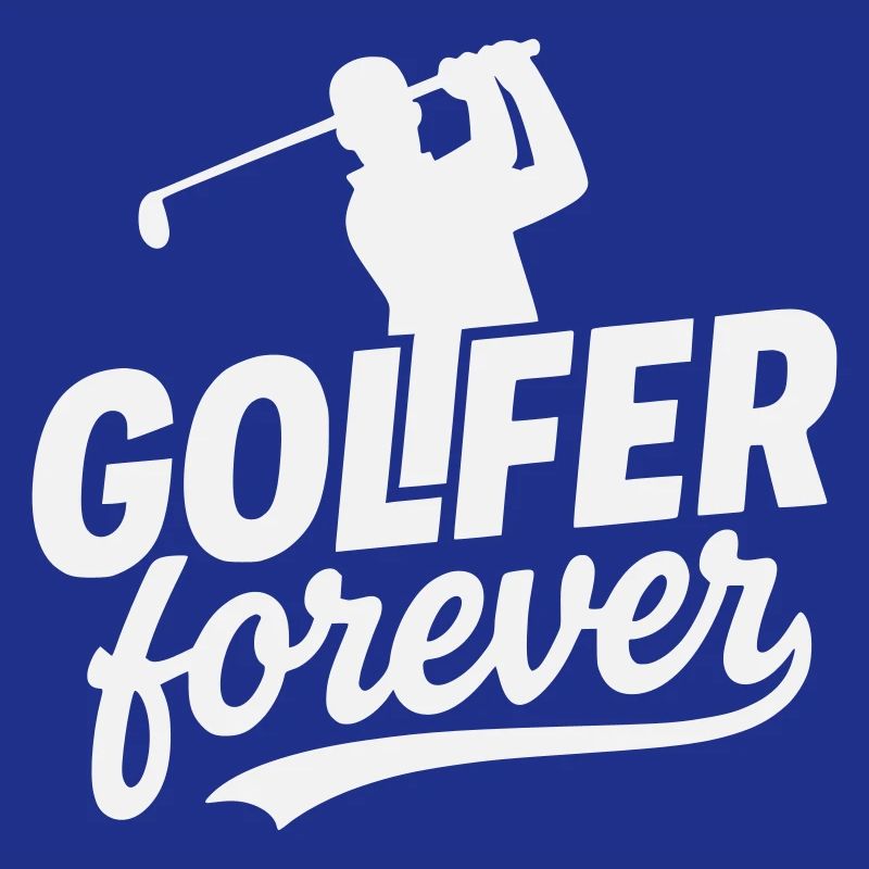 Golfer Forever Logo-Motiv