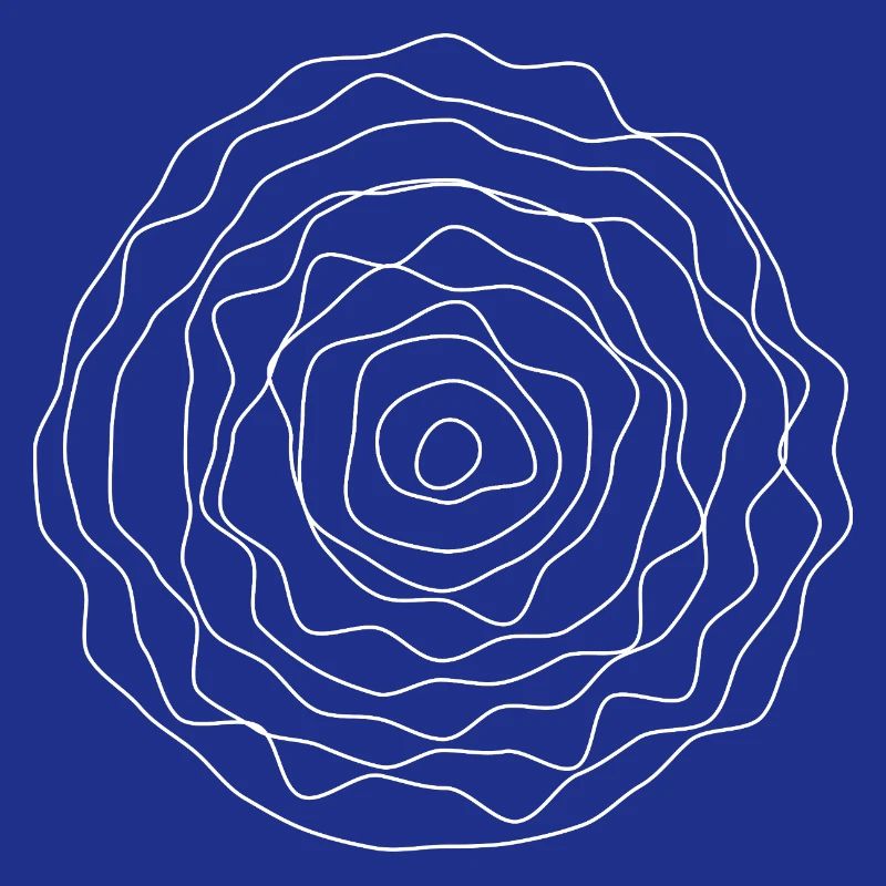 Concentric Line Rose