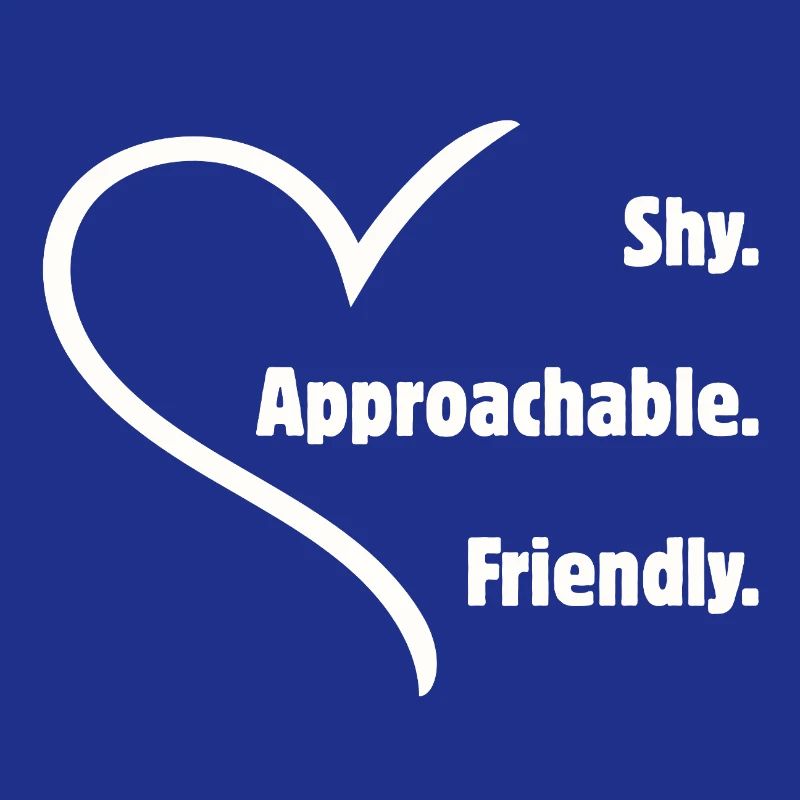 Flirteurs introvertis timides amicaux accessibles