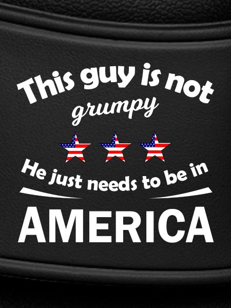 Not Grumpy Guy in America