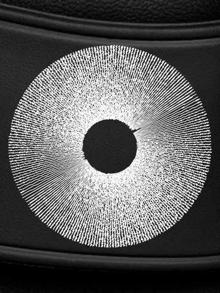 Iris-Ringburst-Radialmuster