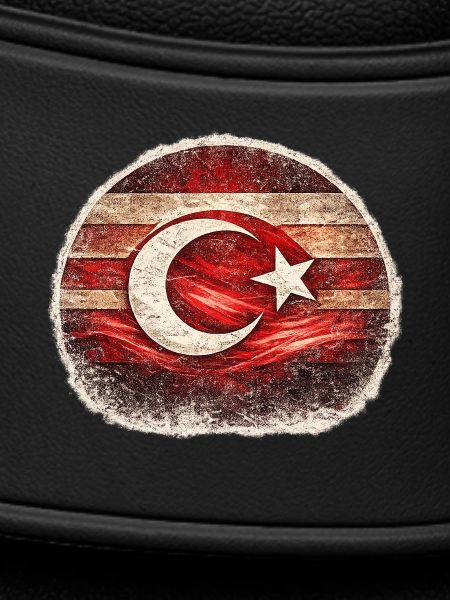 Grunge Turkish Flag