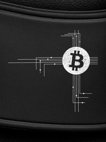 Bitcoin Circuitry Emblem