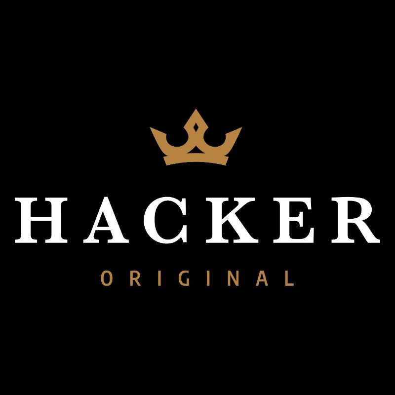 Hacker Logo original de la famille
