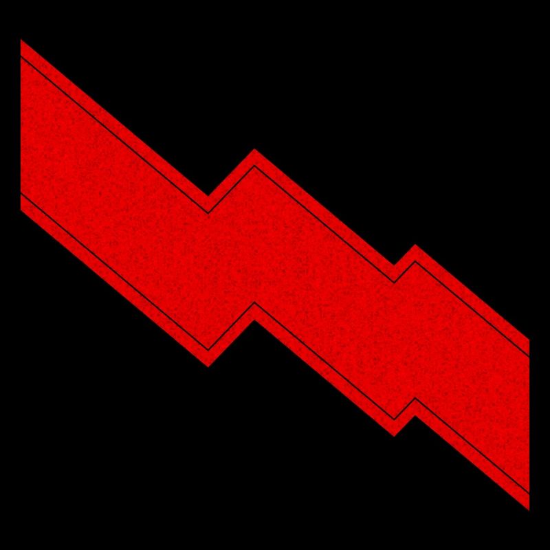 Roter Blitz Zeichen Geschenk