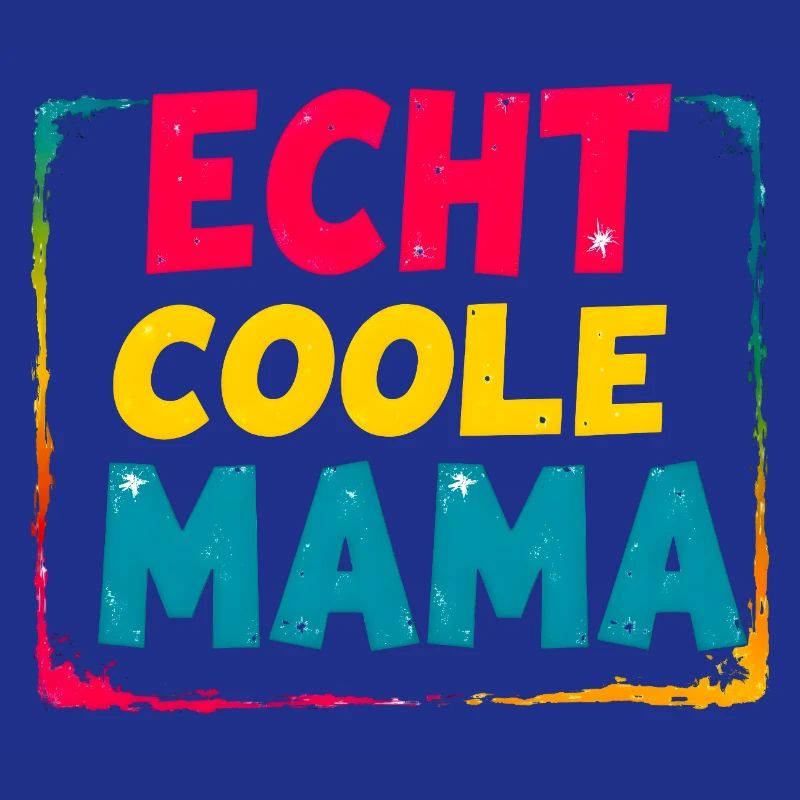 Coole Mama Muttertag lustiger Spruch Geschenk