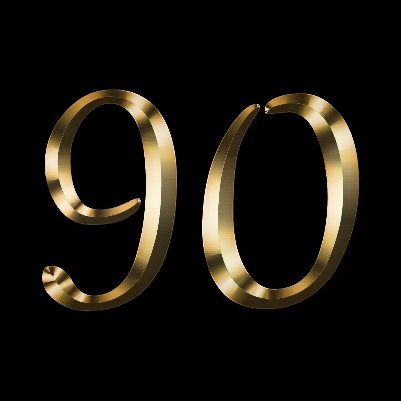 90 ans d’or 90e anniversaire