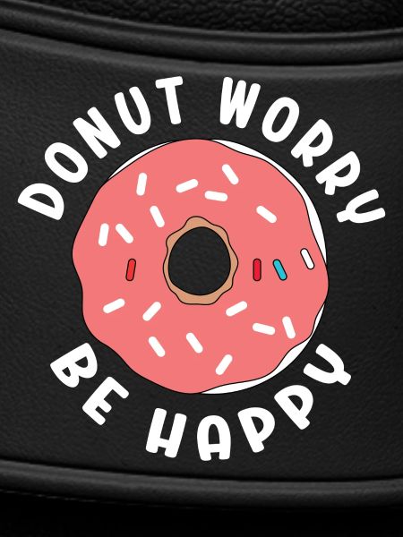 Donut Sorge Sei glücklich