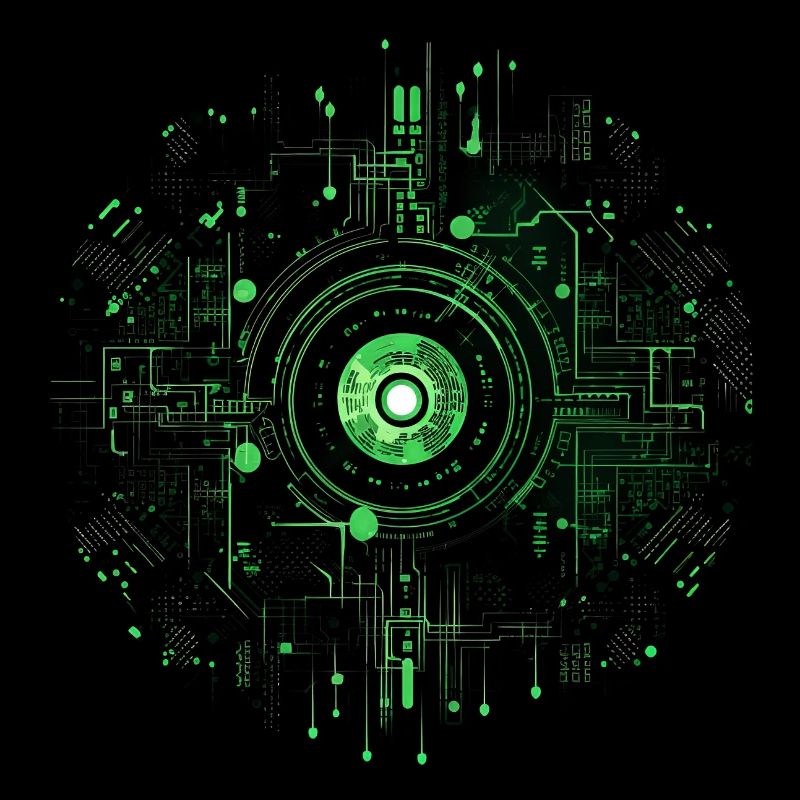 Matrix Style, Zeichen, Symbole, Cyber, SciFi, Code