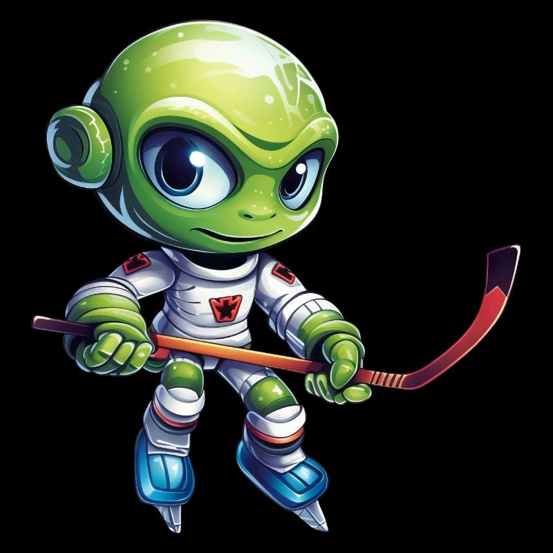 Alien Eishockeyspieler