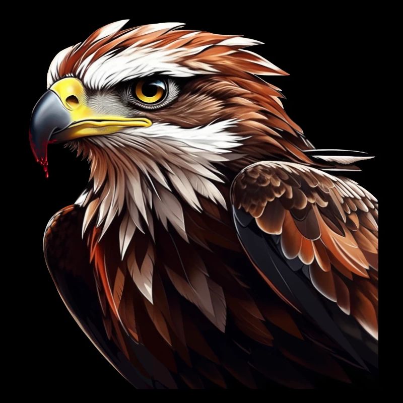 Powerful Eagle Head