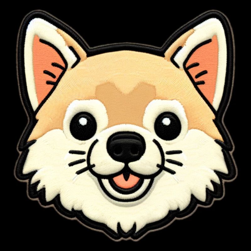 Kuscheliger Corgi Patch