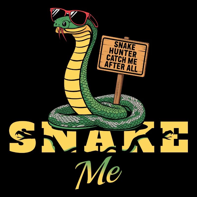 Chasseur de serpents, attrapez-moi !