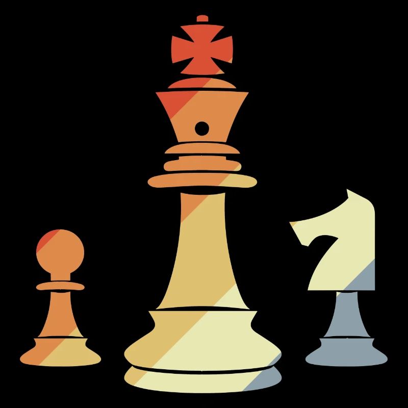 Pièces d’échecs vintage