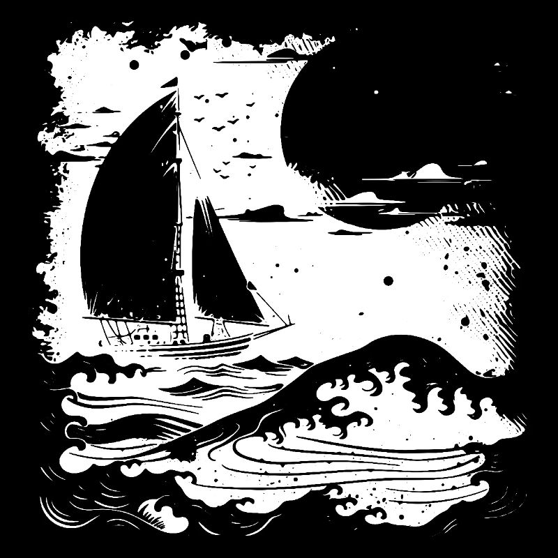Sailing Drawing