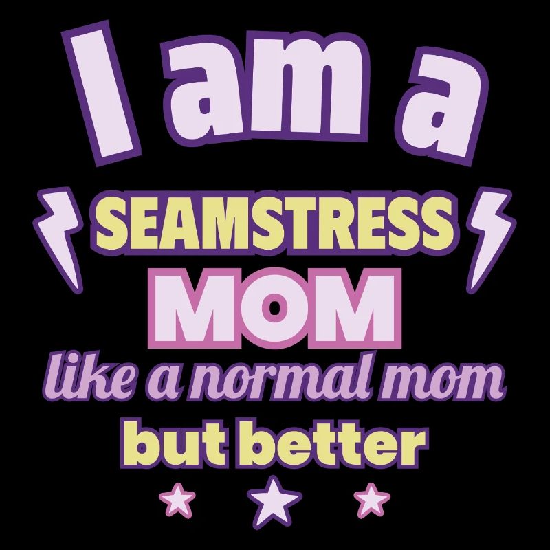 Schneiderin Mama, Geschenk Muttertag, Nähen