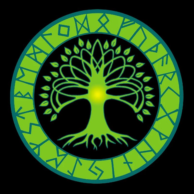 Runenbaum des Lebens