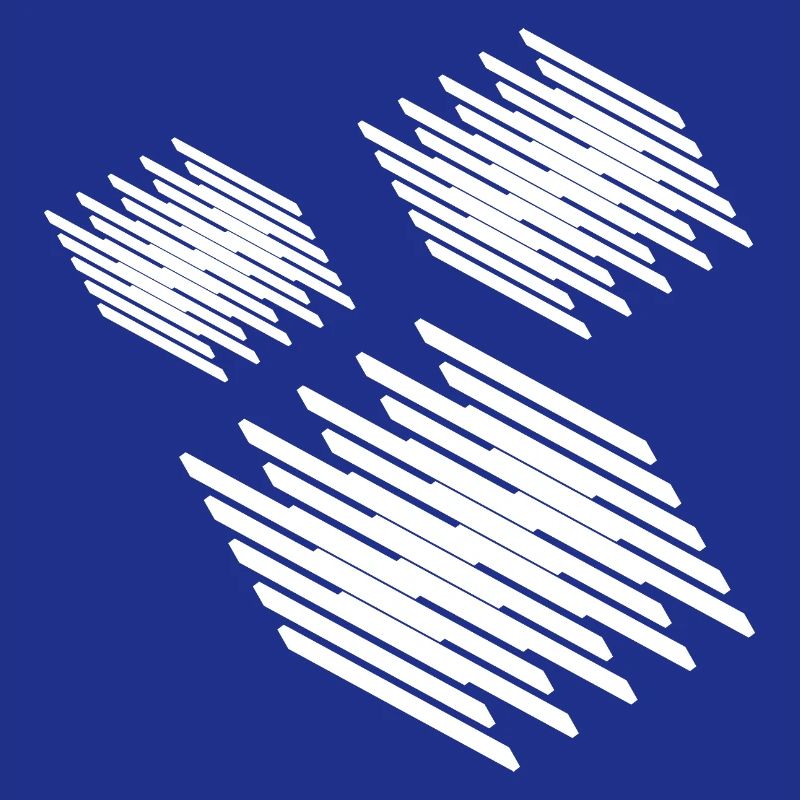 Geometric squares design