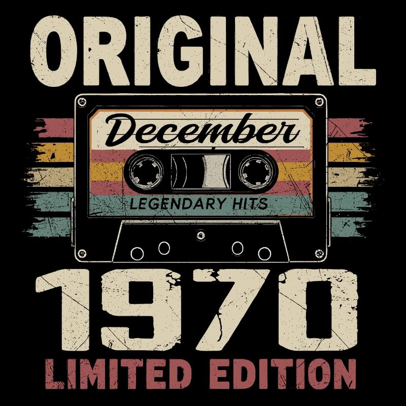 Dezember 1970 Geburtstagsgeschenk