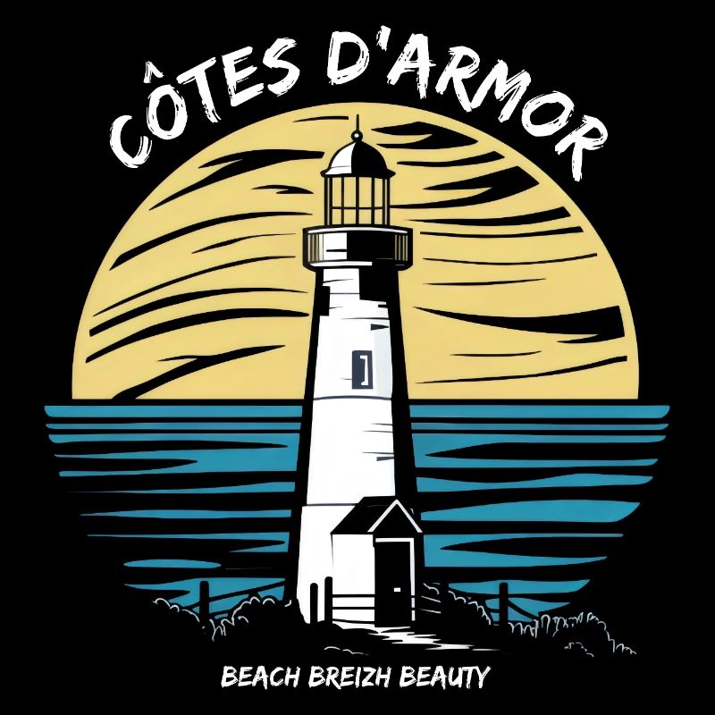 Côtes-d'Armor 22 Brittany Wild Coastline Leuchtturm