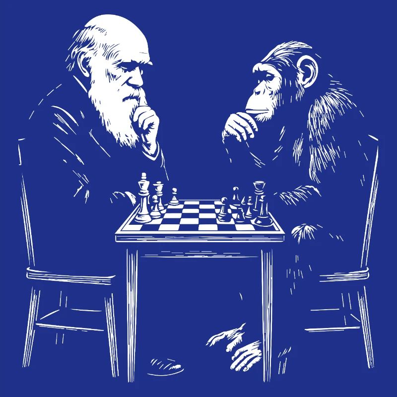 Darwin joue aux échecs avec un singe - Jeu d’évolution