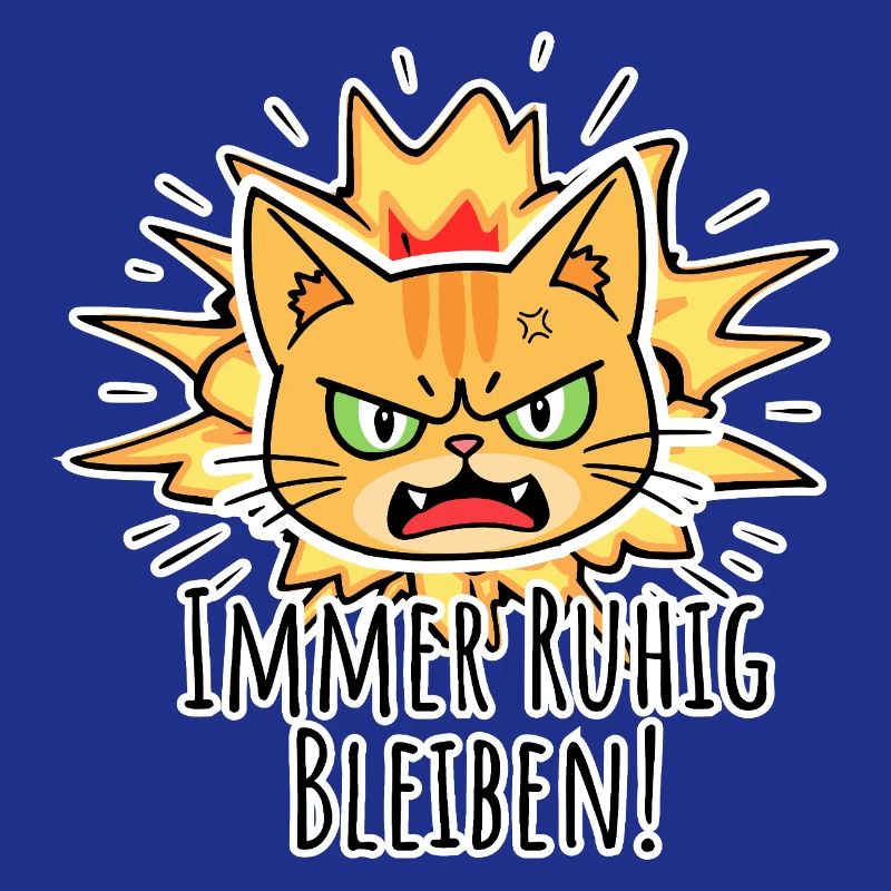 Don't panic, always stay calm! Cool Cat