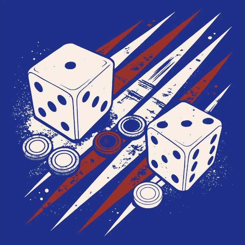 Backgammon | Brettspiel | Geschenk