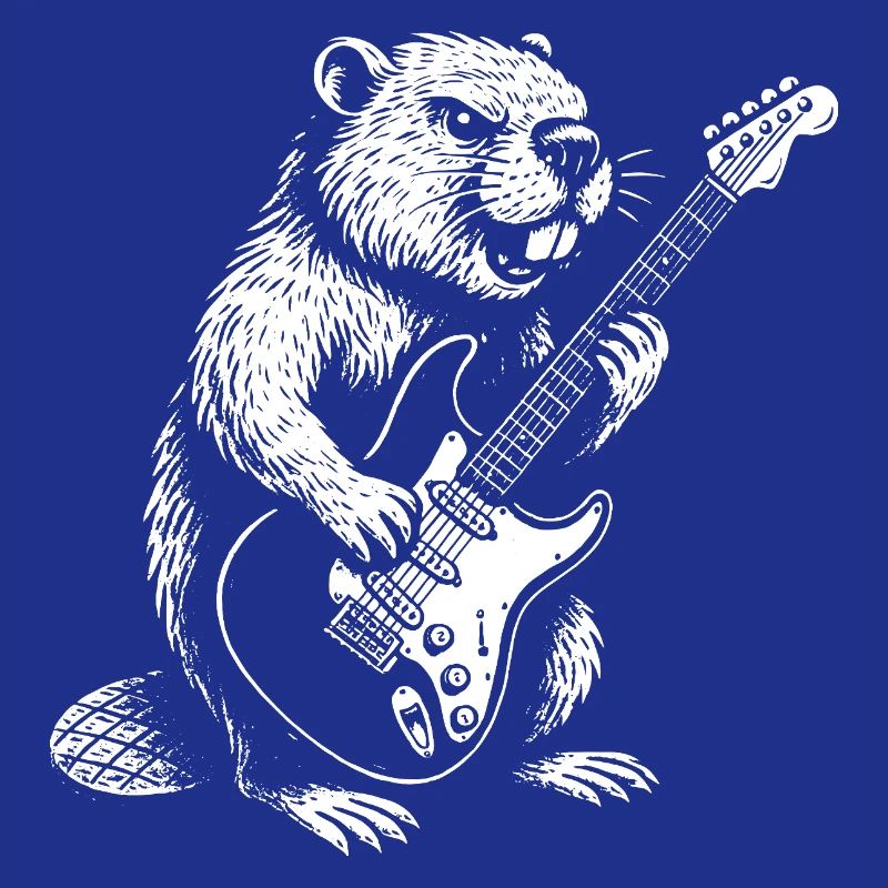 Beaver Guitar Hero